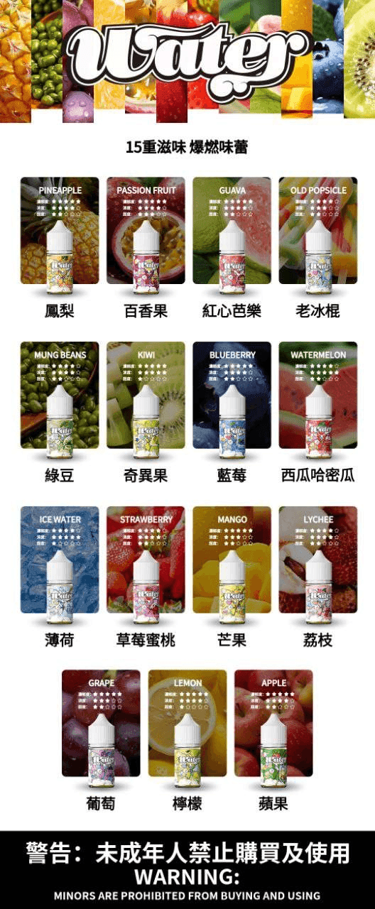 美國瓦特WATER煙油:圖片 9
